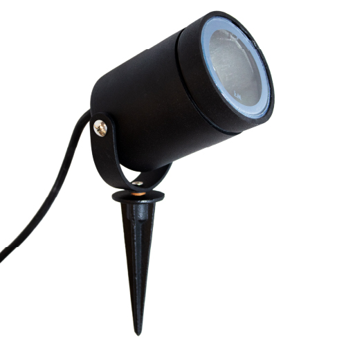 Spot con jabalina Alum par 16 negra